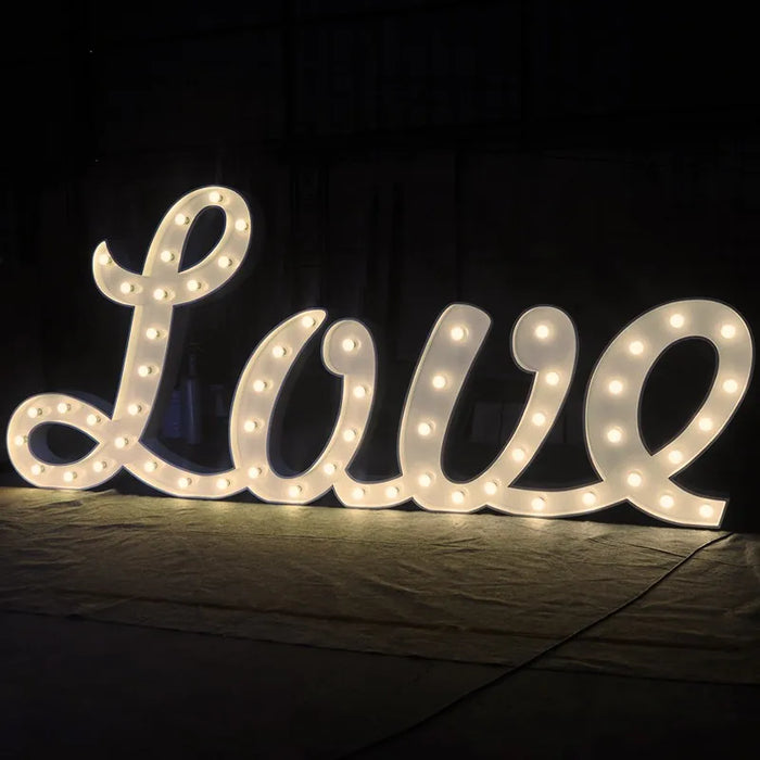 Customizable LED Giant Marquee Letter and Number Sign Kit