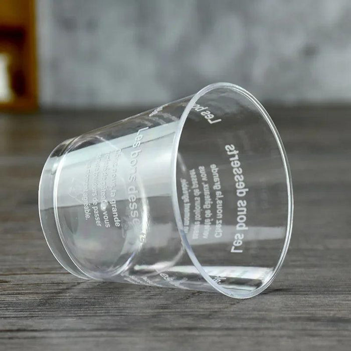 Premium Clear Dessert Cup Set with Lids and Scoops - Ideal for Ice Cream, Yogurt, and Mousse