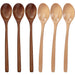 6-Piece Sustainable Bamboo Kitchen Utensil Set with Tree Paint Finish