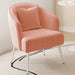 Scandinavian-Inspired Luxe Lamb Velvet Armchair with Comfort and Elegance