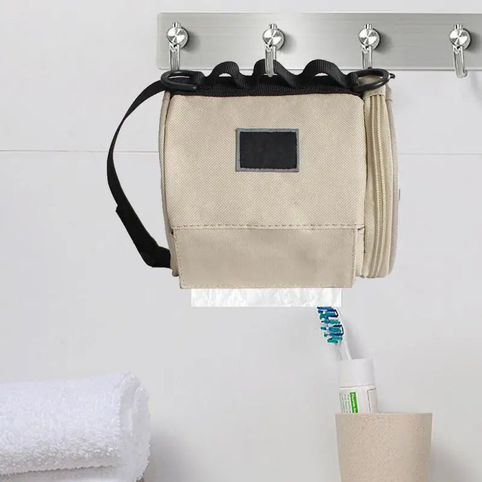 Travel-Friendly Waterproof Paper Towel Holder for Outdoor and Home Use