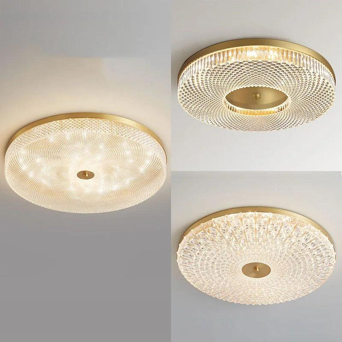 Chic LED Round Acrylic Ceiling Light for Luxurious Home Decor