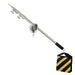 Professional Adjustable Stainless Steel Light Stand with Boom Arm & Sandbag - 2.49M Height