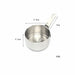 Stylish Stainless Steel Saucepan Set with Handle - Complete Kitchen Essential Collection