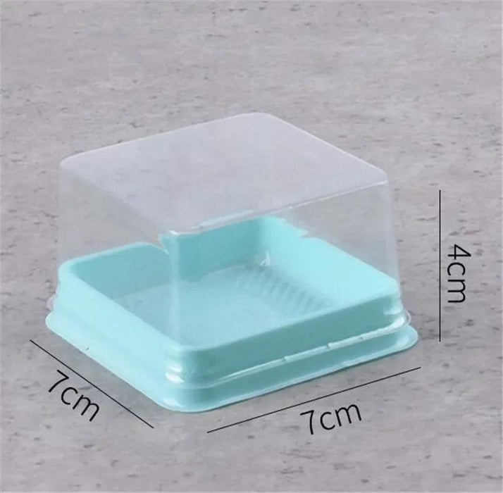 Stylish Clear Plastic Baking Boxes Set - Showcase Your Delicacies with Elegance