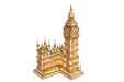 3D Architectural Wooden Puzzle Set: Build Big Ben, Tower Bridge & Five-Storied Pagoda - Ideal Educational Gift for Kids and Architecture Fans