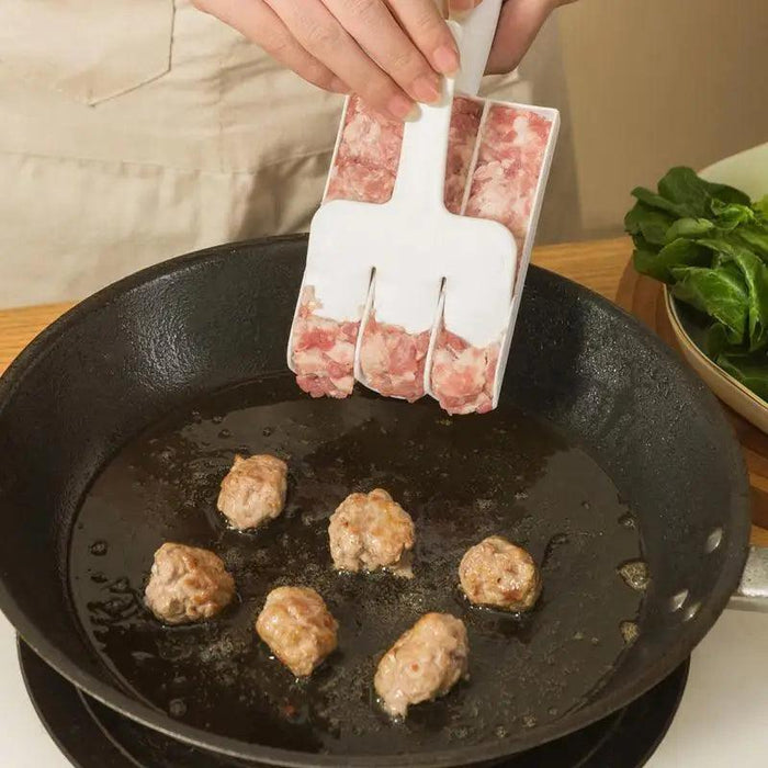 Revolutionary Non-Stick Meatball Shaper for Effortless Cooking - Food-Safe PP Kitchen Tool