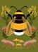 Enchanting Insect Canvas Art: Vibrant Moth and Golden Beetle Decor for a Playful Home