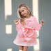 Elegant Floral Summer Dress for Girls - Perfect Party and Stage Show Outfit