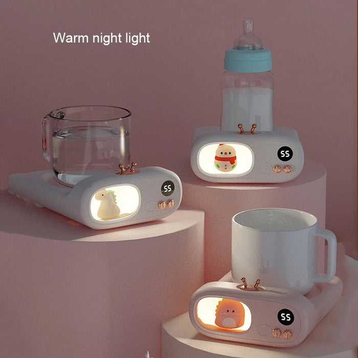 Xiaomi Smart Electric Cup Warmer with LED Display and Auto-Off Feature