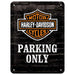 Retro Vintage Motorcycle Tin Sign Collection - Classic Garage Decor Set for Home, Man Caves, and Bars