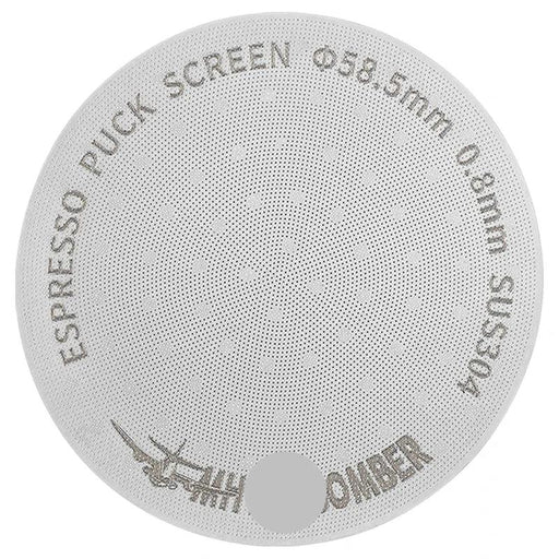 Dual-Layer Stainless Steel Espresso Puck Screen - Enhanced Coffee Extraction - Fits 51/53/58.5mm Portafilters