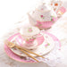 Elegant Nordic Bone China Tea Party Tableware Collection for Luxurious Moments