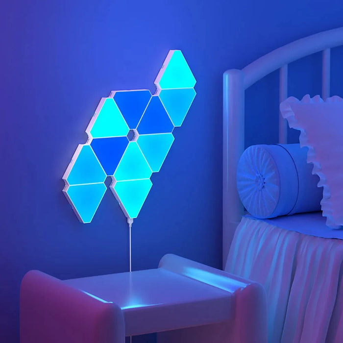 RGB Music-Responsive LED Wall Lamp with Bluetooth Control - Transform Your Living Space