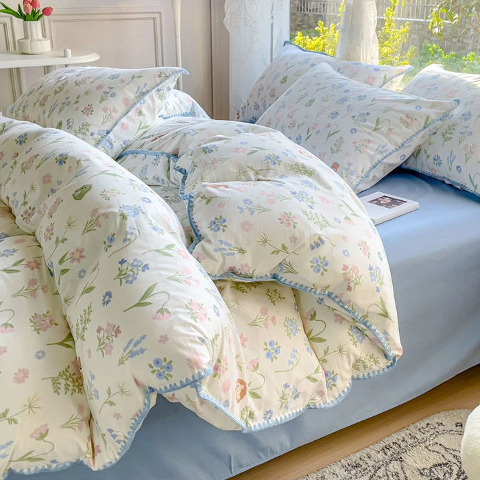 Pastoral Floral Charm Girl's Bedding Collection