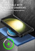 Samsung Galaxy S23 Ultra/S23+ Plus Rugged Military-Grade Shockproof Case with Magnetic Stand and MagSafe Support