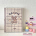 Adorable A5 Kawaii Biscuit Bear Photocard Organizer with Protective Dust Cover for Kpop Enthusiasts