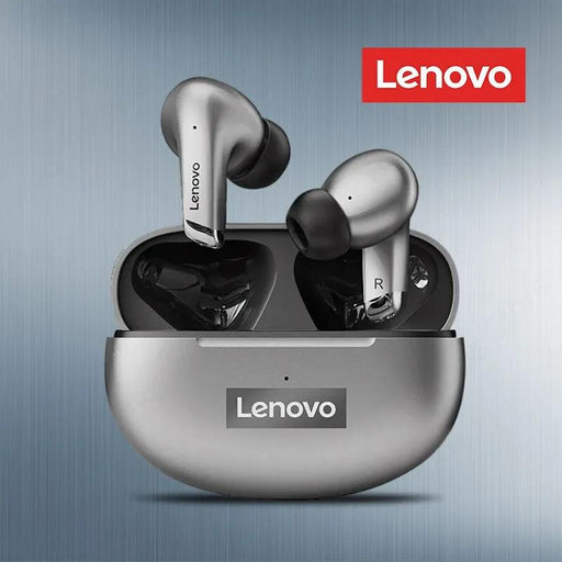 Lenovo LP5 True Wireless Earbuds - Superior Sound Quality, Sweat-Resistant, Active Noise-Cancellation