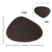 Elegant PU Leather Heat Resistant Dining Placemats and Coaster Set for Home & Café