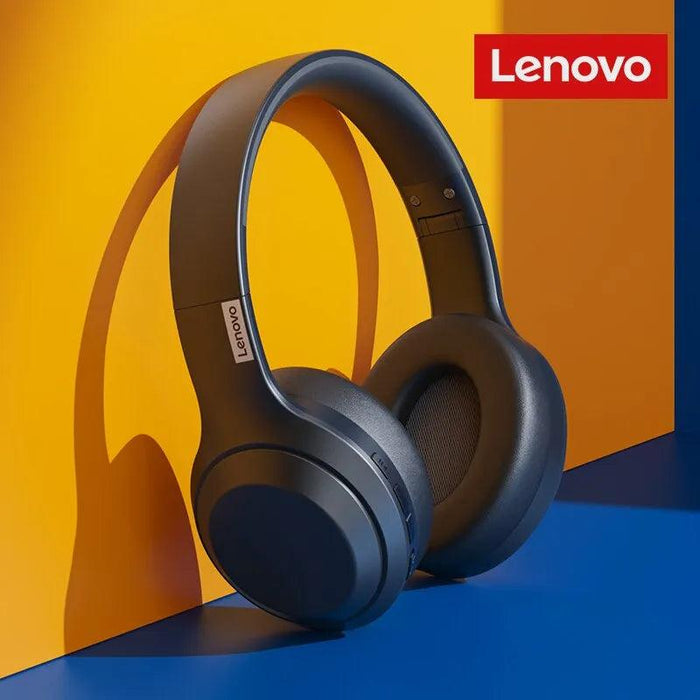 Lenovo TH10 Wireless ANC Stereo Headphones with Powerful Bass and Sweat-Resistant Design