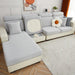 Elegant Stretch Jacquard L-Sofa Slipcover - Durable and Washable Furniture Protector