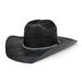 Unisex Western Style Wide Brim Straw Sun Hat for Beach Adventures - Adjustable 55-61cm