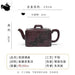 Handcrafted 180ml Yixing Purple Clay Teapot for Traditional Kung Fu Tea Brewing