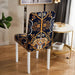 Elegant Bohemian Paisley Mandala Stretch Chair Slipcovers for Dining and Banquets