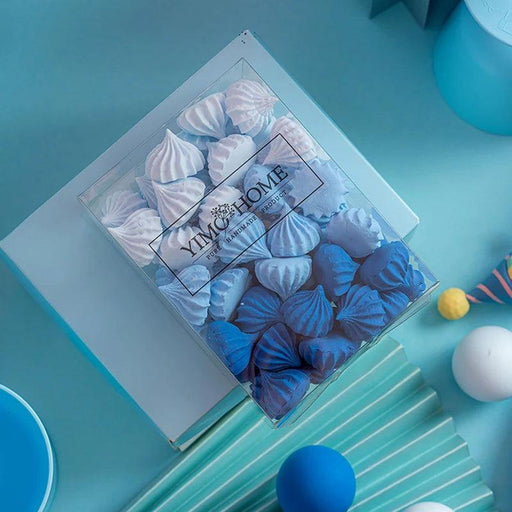 Whimsical 54-Piece Miniature Candy Meringue and Sugar Biscuit Collection for Sweet Decor and Photography