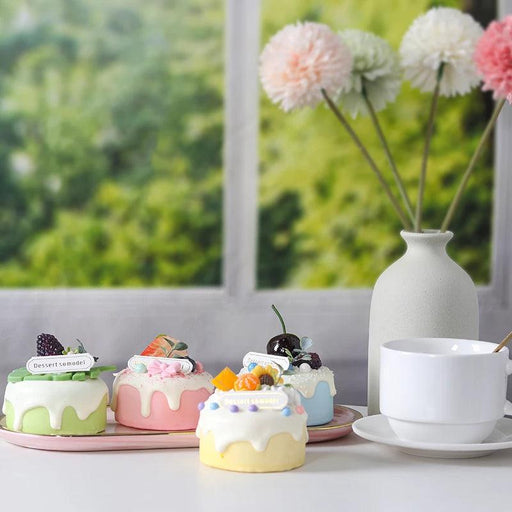 Realistic Dessert Cup Ornaments Set - 1/6PCS Simulation Cake Props for Stunning Photography and Decoration