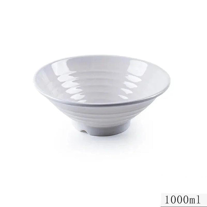 Chic Melamine Bowl for Ramen and Salad – Perfect for Home and Restaurant Use