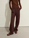 Chic High-Waisted Arc Split Casual Trousers for Women