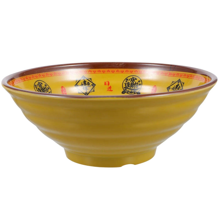 Chic 19cm Japanese Melamine Serving Bowl for Noodle Soups and Salads - A Must-Have Dining Accessory