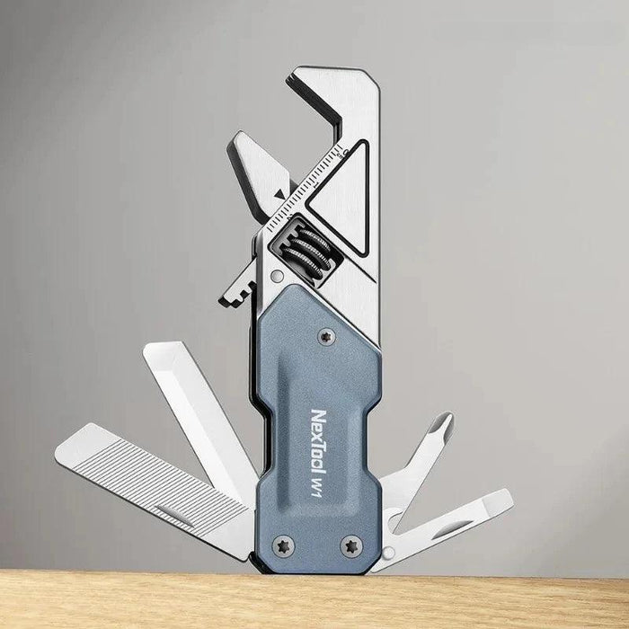 Ultimate 6-in-1 Outdoor Multi-Tool with Adjustable Wrench and Extended Reach