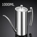 Eagle Spout Premium Stainless Steel Oil Dispenser - Elegant Kitchen Essential for Precision Pouring