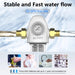 Whole House Automatic Self-Cleaning Water Filtration System with 40-Micron Stainless Steel Filter