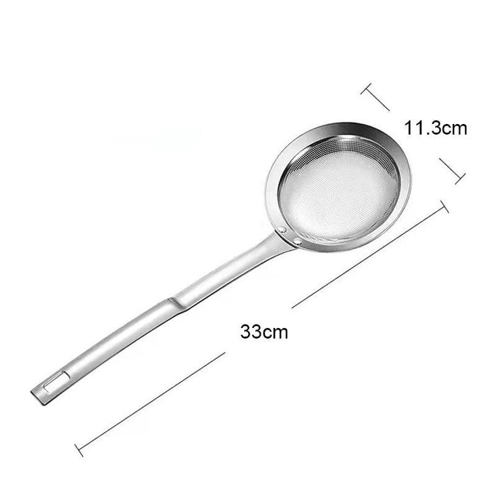 Ultimate Stainless Steel Skimmer Spoon for Precision Cooking and Oil Filtration