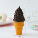 Lifelike Decorative Ice Cream Cone Replica for Photography and Shop Displays