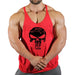 Men's Y-Back Sleeveless Gym Tank - Essential Workout Vest for Bodybuilders and Lifters