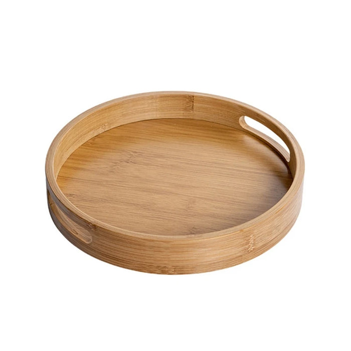 Wooden Tea Soak Tray - Eco-Friendly Wood Plate for Tea Ceremony and Snacks