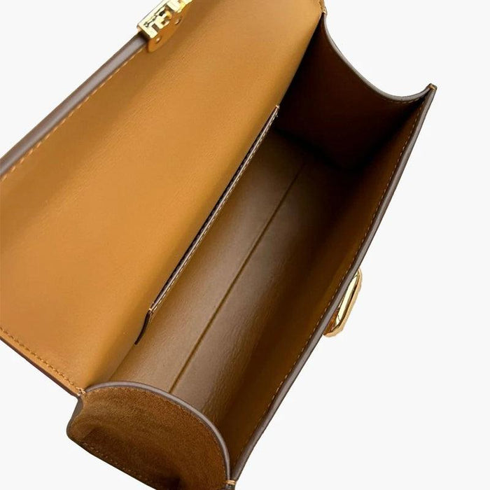 Luxe Genuine Leather Women's Satchel Handbag