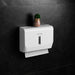 Stylish Wall-Mounted ABS Tissue Dispenser - A Chic Solution for Kitchen and Bathroom Organization