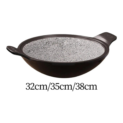 Versatile Korean Stone Pot for Ramen, Soups, Stews, and Kimchi Rice Cooking