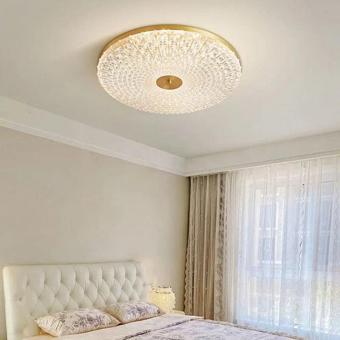 Chic LED Round Acrylic Ceiling Light for Luxurious Home Decor