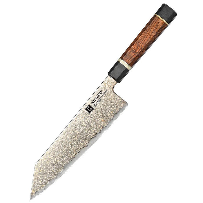 8.5" Professional Damascus Chef Knife - 37 Layers Tricolour Copper Steel with Exquisite Gift Box