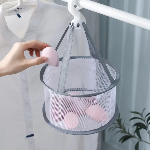 Mini Mesh Drying Basket: Compact Laundry Essential for Delicates and Knitwear - Versatile Space-Saving Solution