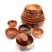 Acacia Wood Bowl Collection – Stylish Serving Solutions for Salads, Soups, and Fruits