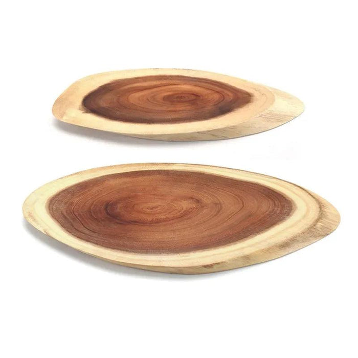 Artisan Acacia Wood Serving Board - Multi-Functional Cutting and Presentation Tray for Culinary Delights