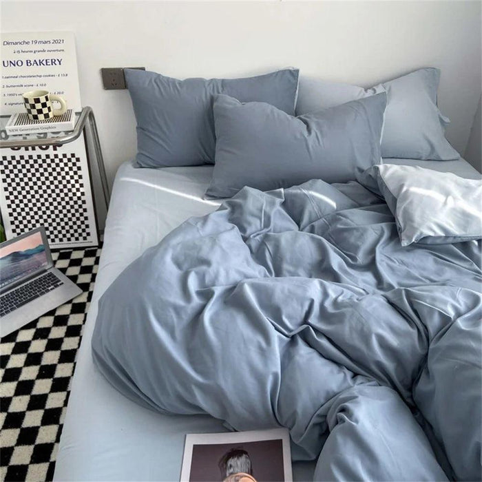 Korean Heart Bedding Set