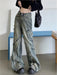 Fringe Patchwork Women's Cargo Trousers - Customizable for Wholesale Options